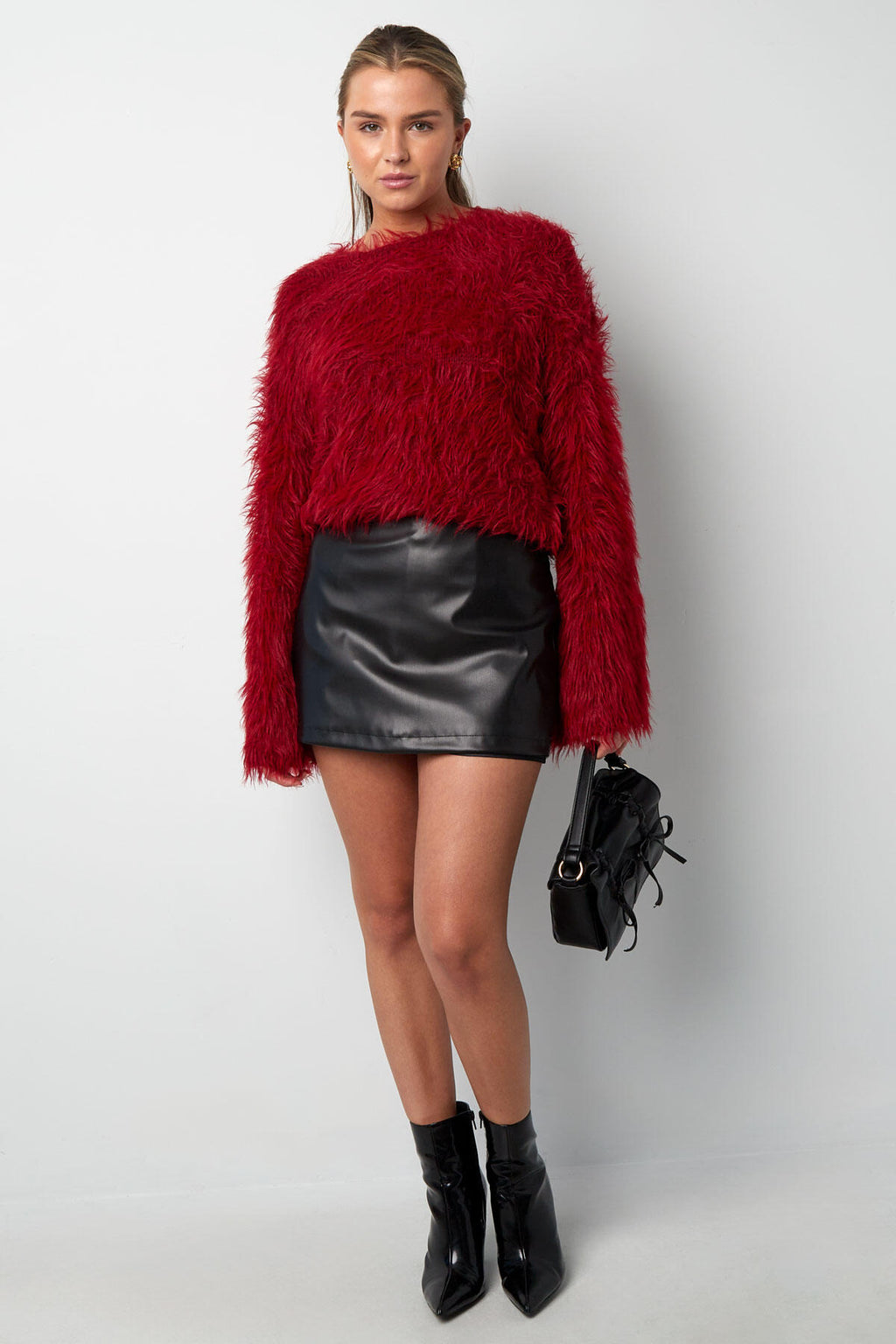 Cozy Acrylic Knit Sweater for Fall/Winter