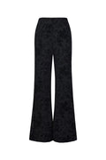 Sexy Floral Flared Pants for Fall Winter