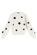 Cozy Knitted Sweater for Fall/Winter - Polka Dots