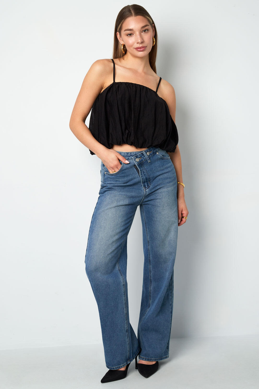 Geweven Casual Vrouwen Mouwloze Top Solide Kleur Lente/Zomer